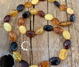 SALE! Gorgeous Large Bead Baltic Amber Adult Necklace4 Diff Disc