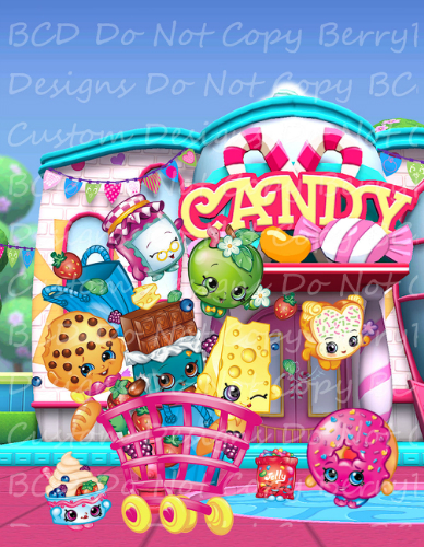 Custom SALE  STYD Candy Cart Panel 7
