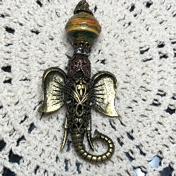 tribal elephant necklace pendant