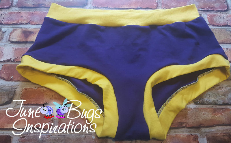 Purple & Yellow Scrundies or Bunzies