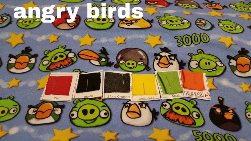 Custom Angry Birds Children's Boxerwear