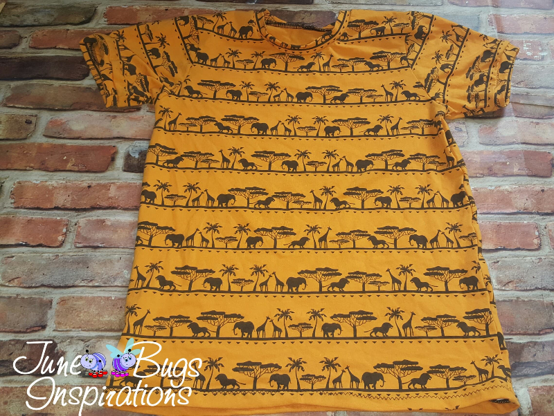 Size 10 Orange Safari "Neverland" shirt