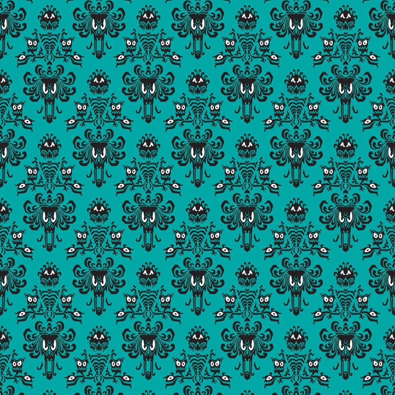 R-46 HM Wallpaper Teal Small Scale Pre-Order