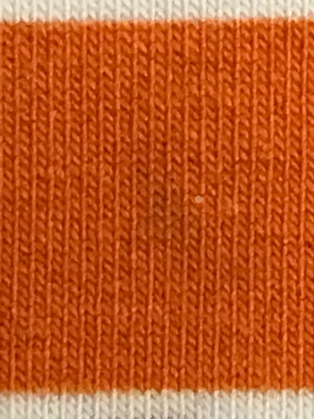 1yd Cut HM Wallpaper Orange Small Scale Double Brushed Poly