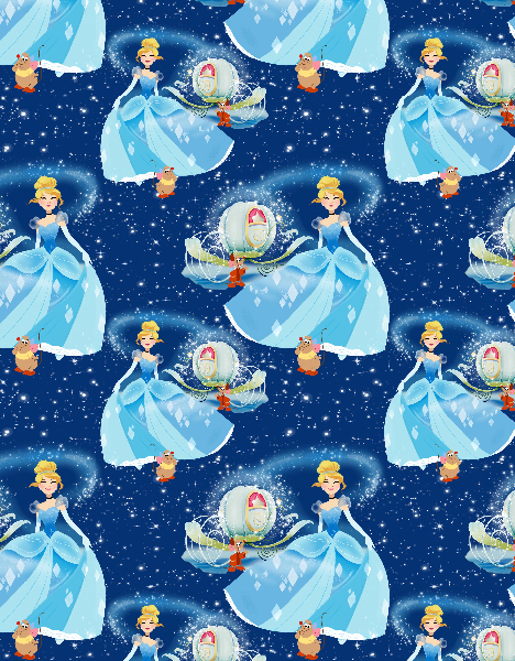 1yd cut Lunar Princess Woven Fabric
