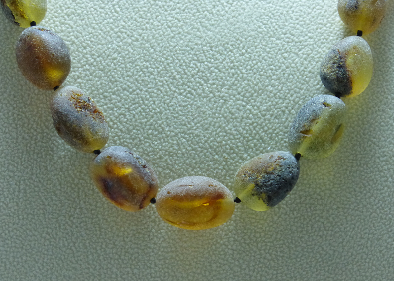 <u>Baltic Amber Necklace - Unpolished Sea Amber</u><br>$59.97 w/ discount code: 25