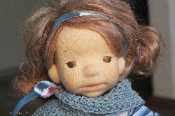 Mela a15,75inch(40cm),Natural Fiber Art Doll by Julilale