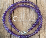 Amethyst - Protection and PurificationAdult Necklace