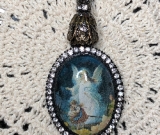 guardian angel necklace pendant