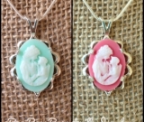 Mother and Child Cameo