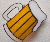 Beer Mug Stained Glass Sun Catcher